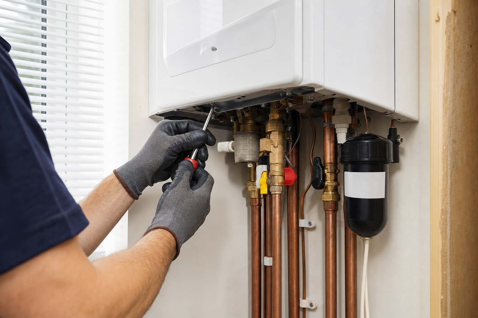 Central Heating in Falconwood service image